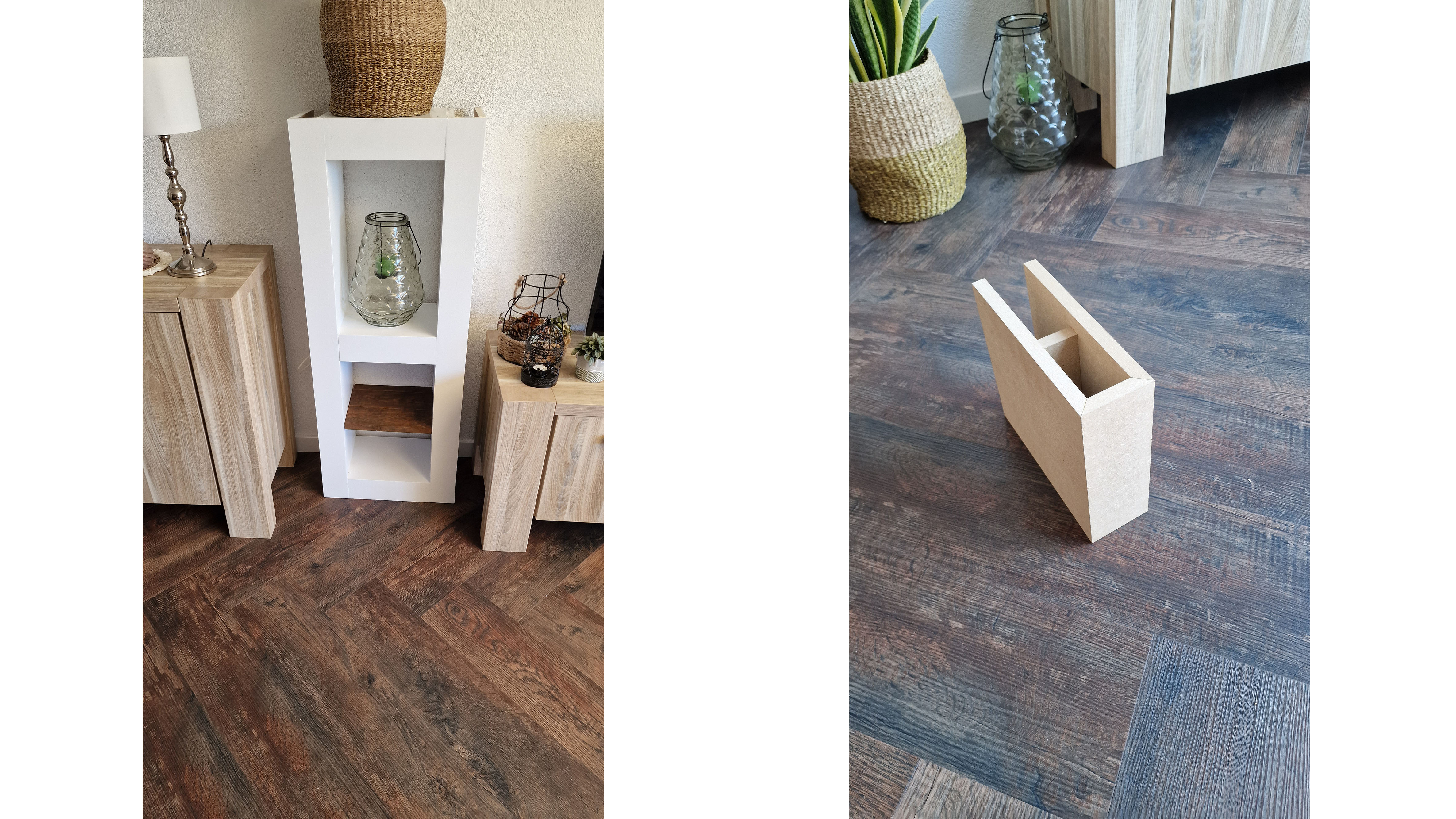 Kast en opbouw.