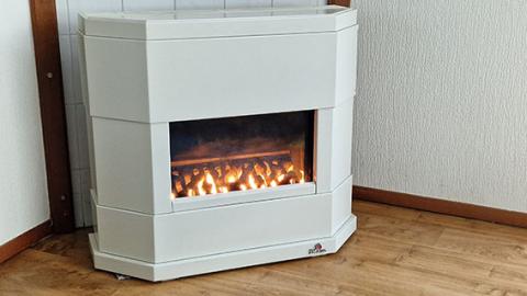 Gaskachel Stroe na schoonmaak